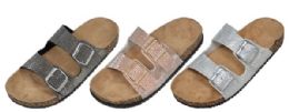 24 of Assorted Ladies Birks Slippers