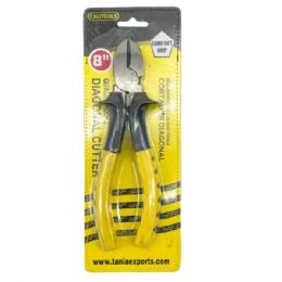 12 pieces Calitools Heavy Duty Side Cutting Plier With Rubber Grip - Pliers