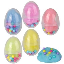 (t) 2.4" Crunchy Clay Slime Egg 24ct