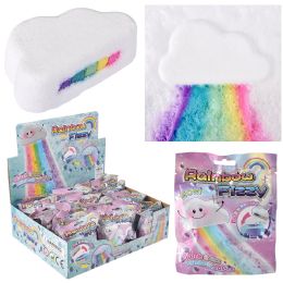 144 pieces (t) 5.3" Rainbow Fizzy Cloud 24ct - Magic & Joke Toys
