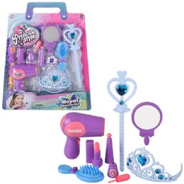 12 pieces 9pc Snow Princess Beauty Playset - Girls Toy Sets