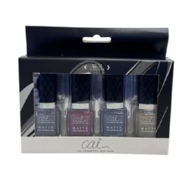 12 pieces of Cai Cosmetics 4 Color Matte Nail Polish Set