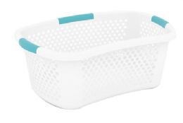 8 Pieces Three Handled Rectangular Laundry Basket - Laundry Baskets & Hampers