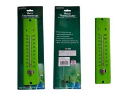 24 pieces Thermometer Metal 2.72inchx11.7inchl - Store