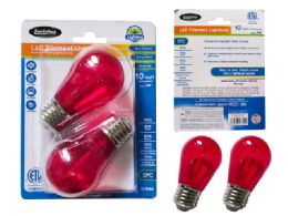 48 pieces Led Filament  Etl  Bulbs 1w S14 E26 2 pc - Lightbulbs