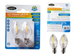 48 pieces Led Lightbulb 2pc Etl 1w=10w  E12 Chandeli - Lightbulbs