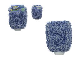 96 pieces Microfiber Cleaning Glove Blue,white Clr - Store