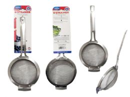 96 Wholesale Strainer Heavy Duty 4.75inch X 11.5inch H