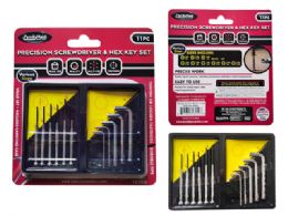144 pieces Precision Screwdriver & Hex Key 11pc Set - Screwdrivers and Sets