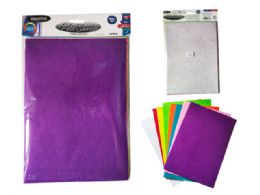 48 pieces Felt Sheets 8pc 8inch X 11.5inch Asst Clr - Store