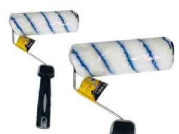 24 pieces Paint Roller 7inch Bk & Grey Handle; - Paint, Brushes & Finger Paint