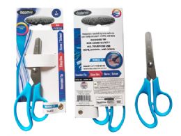 144 pieces Safety Scissors 5inchl Blue - Scissors