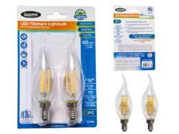 48 Pieces Led Lightbulb 2-Piece Etl 6w=60w E12s - Lightbulbs