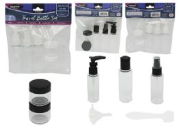 24 Sets 7pc Travel Bottle Set 50ml Bottles - Travel & Luggage Items