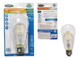 48 Pieces Led Filament Light Bulb Etl 4w=40w E26 - Lightbulbs