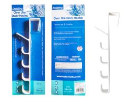 72 Pieces 5 Hook Door Hooks 3.5inchx11inch - Hooks