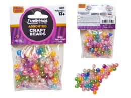 24 Pieces CRAFT BEADS 1.2 OZ 36GM - Craft Beads