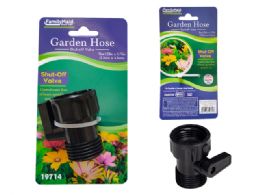 144 Wholesale Hose Connector W/on /off Switch 1.75inchx1.25inch Dia