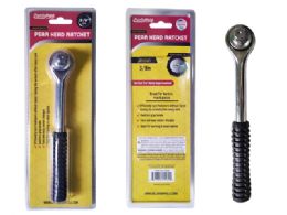 24 Pieces RATCHETING PEAR HEAD WRENCH 7.4" Long - Wrenches