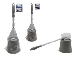 24 pieces Toilet Brush W/ Holder;17.5inch H X5.25inch Dia - Toilet Brush