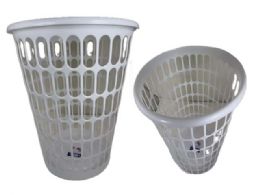 12 pieces Laundry Hamper W/out Lid White Clr - Laundry Baskets & Hampers