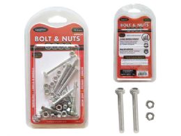 96 Pieces Bolt And Nuts 72gm Net 5x40mm - Screws Nails and Anchors