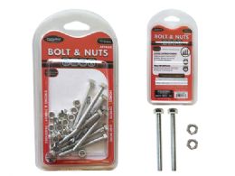 96 Pieces Bolt And Nuts 72gm Net 5x50mm - Screws Nails and Anchors