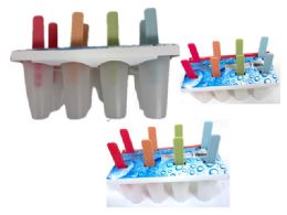 48 pieces Popsicle Mold 8pc 8inchx4inchx5.75inch - Freezer Items