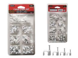 96 pieces Cable Clips 50pc Approx 6.8.10.12 Size - Wires and Cables