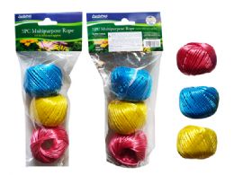 96 Packs Poly Rope 3pc 50m  - Rope and Twine
