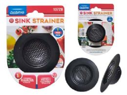 48 Pieces STRAINER BLACK COLOR 3" Diameter - Strainers & Funnels