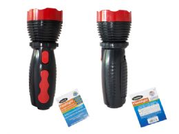 96 pieces Flashlight 5.75x15.75cm H Red/black - Flash Lights