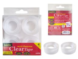 96 Packs Clear Tape Refills 4pc  - Tape
