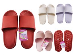 48 pieces Women's Eva  Sandals Pink, Black ,,beige Clr - Women's Sandals