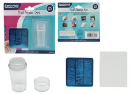 96 pieces Nail Stamp 3pc /set - Manicure and Pedicure Items
