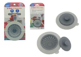 24 pieces Sink Strainer +stopper 2pc 4.6inch Dia +3inch Dia Grey C - Strainers & Funnels