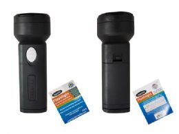 96 pieces Flashlight 5cm X13.5cm H Black Clr - Flash Lights