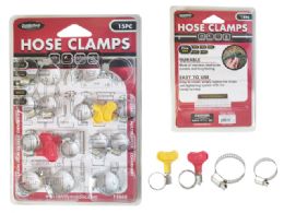 48 pieces Hose Clamps 15pc: 16.20.25mm,27.23mm - Clamps