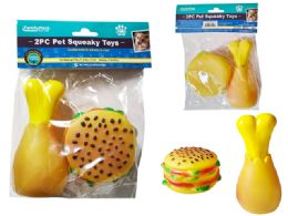 48 Sets Squeaky Pet Toy 2pc  - Pet Toys