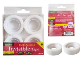 96 Packs Invisible Tape Refills 4pc  - Tape