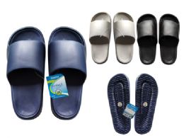 Wholesale Footwear Men's Eva  Sandals Grey, Black ,navy Clr