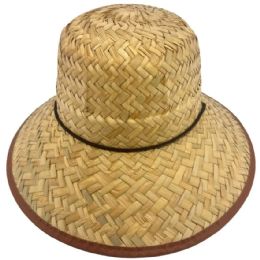 Palm Straw Summer Hats For Kids With ChiN-Strap