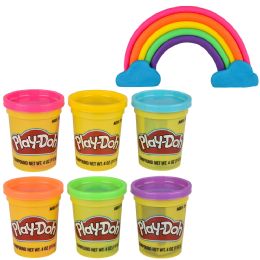24 pieces Hasbro PlaY-Doh 4oz 24ct - Clay & Play Dough