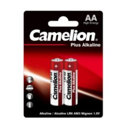 12 Pieces Aa Plus Alkaline Batteries 2 CT - Batteries
