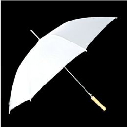 12 of 48" White Rain Barton Outdoor Rain Umbrella