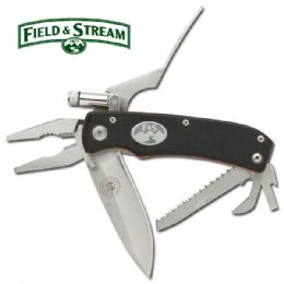 3 Pieces Field And Stream Multipurpose Tool With Led Flashlight - Tool Sets