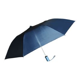 12 of Compact Umbrella Navy Blue Polyester Flat Top
