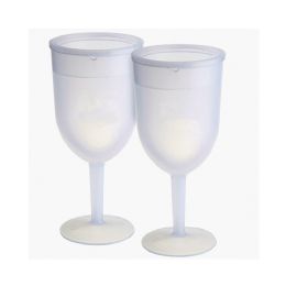 12 of Freezer Goblet Set in Retail Full Color Packaging