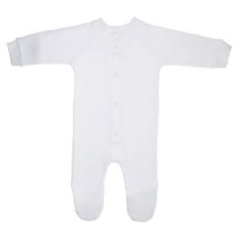 54 of Interlock Infant Gown White