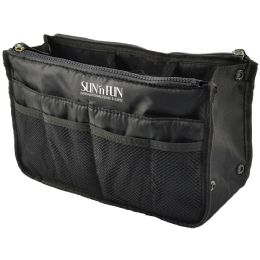 25 Pieces Black Personal Organizational Travel Bag - Bags Of All Types